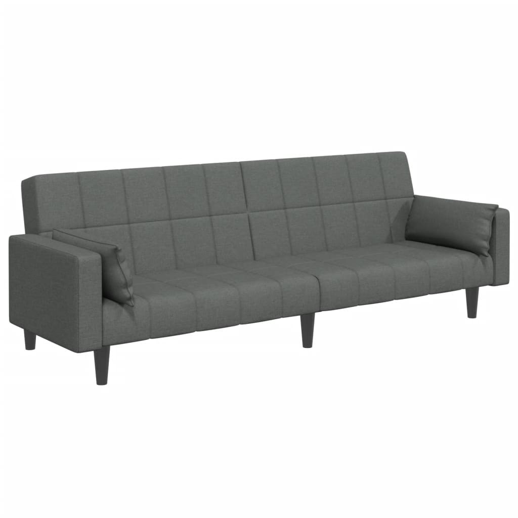 2-Personers Sovesofa Med Fodskammel Stof