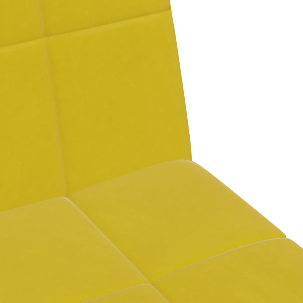 2-Personers Sovesofa Med Fodskammel Velour