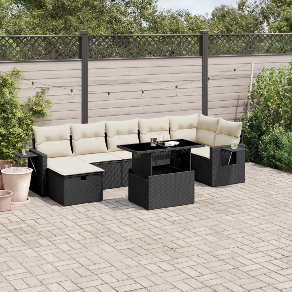 Sofasæt Til Haven 8 Dele Med Hynder Polyrattan - Variant 3274986