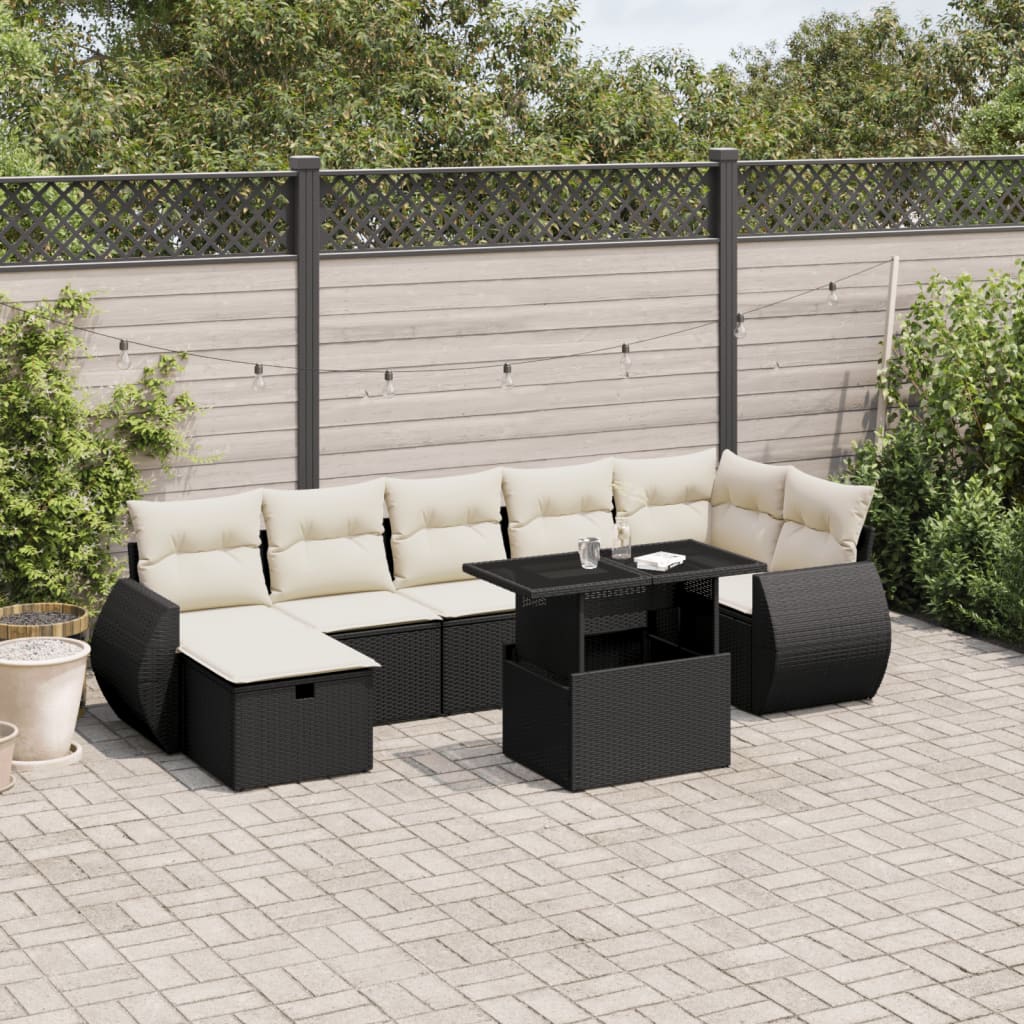 Sofasæt Til Haven 8 Dele Med Hynder Polyrattan - Variant 3275146