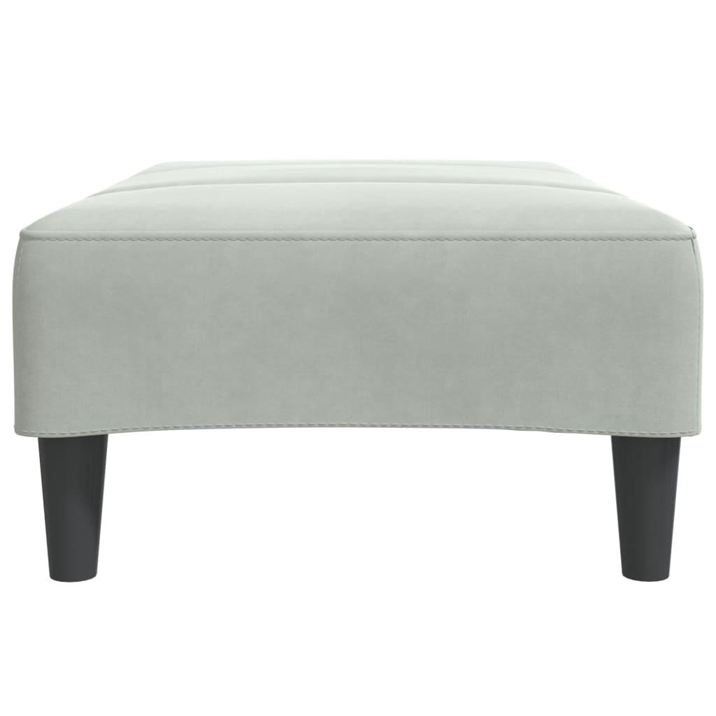 Fodskammel 77x55x31 Cm Velour - Billede 5