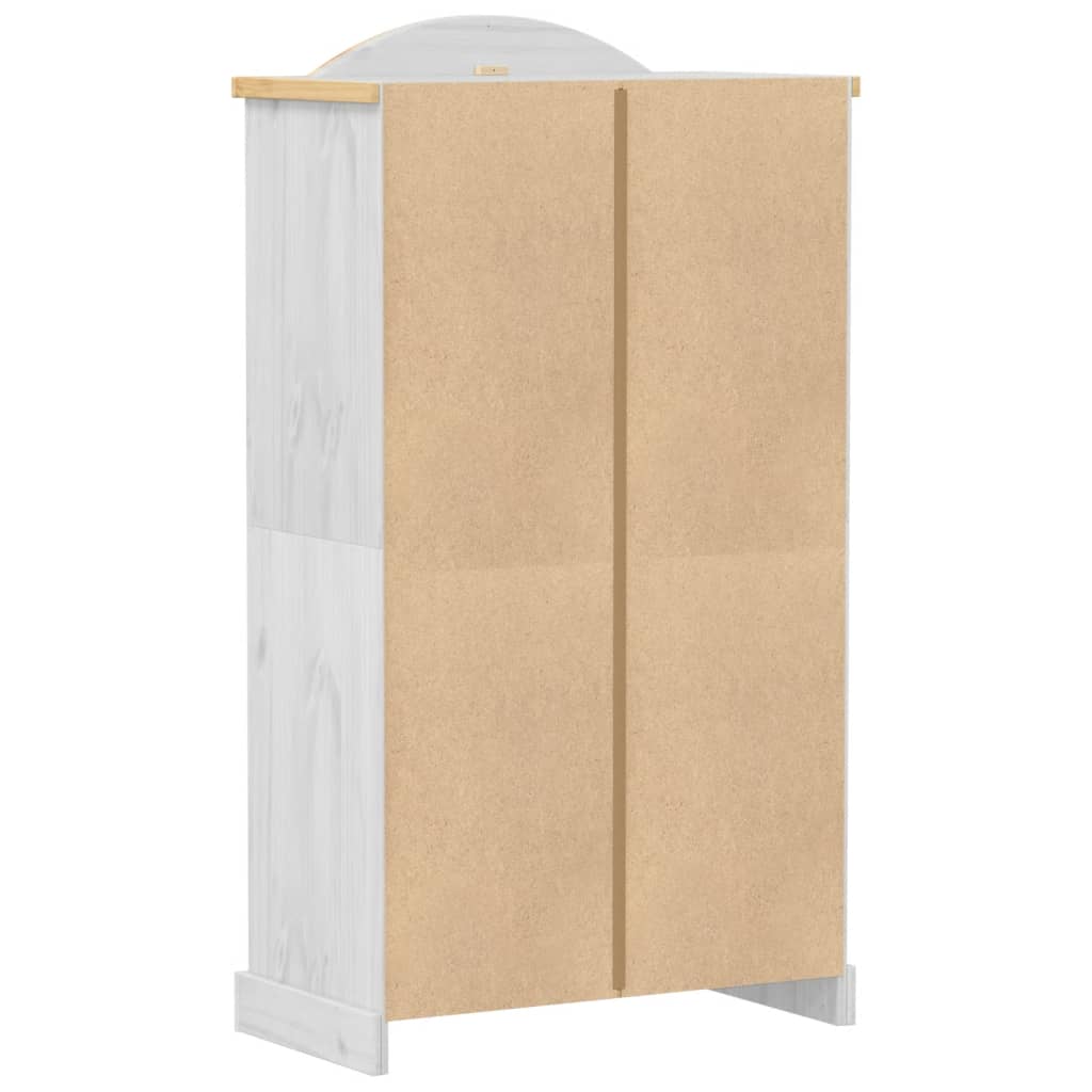 Klædeskab Corona 102x52x186 Cm Massivt Fyrretræ - Billede 6