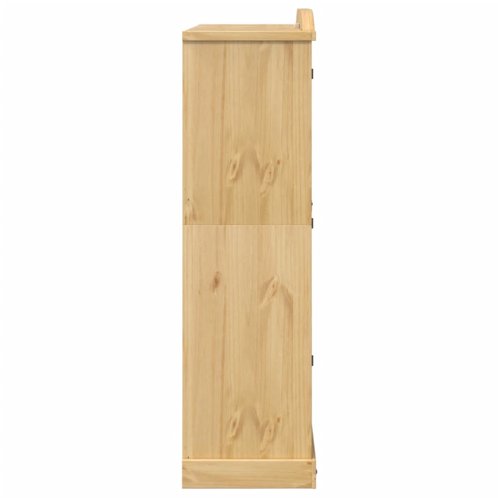 Klædeskab Corona 151,5x52x186 Cm Massivt Fyrretræ - Billede 5