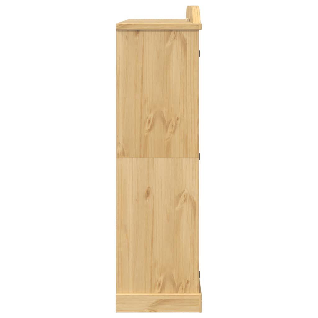 Klædeskab Corona 194x52x186 Cm Massivt Fyrretræ - Billede 5