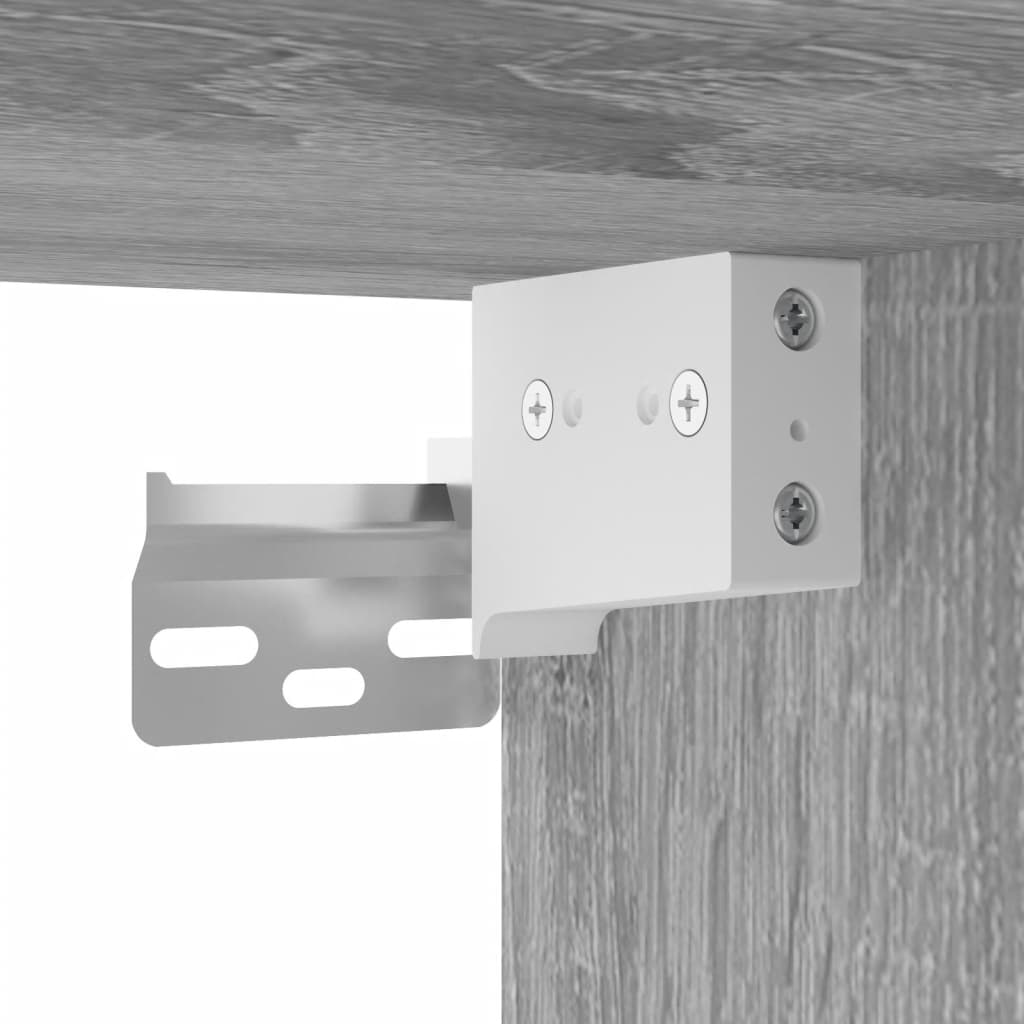 Væghængt Skrivebord 105X48X75 Cm Konstrueret Træ