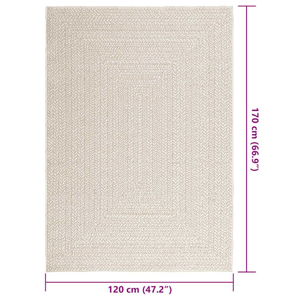 Gulvtæppe Zizur 120x170 Cm Jute-look Indendørs Og Udendørs - Billede 9