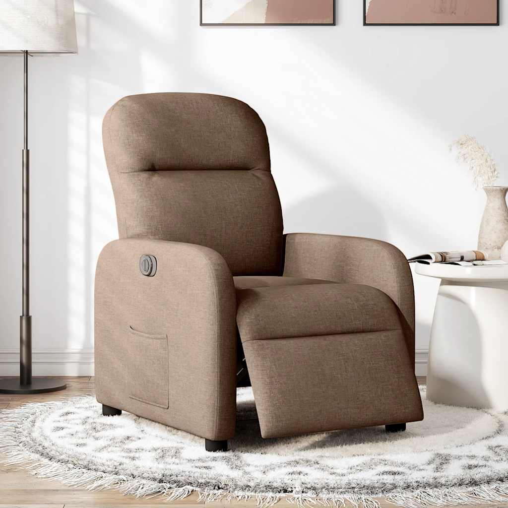 Massagestol Stof Brun