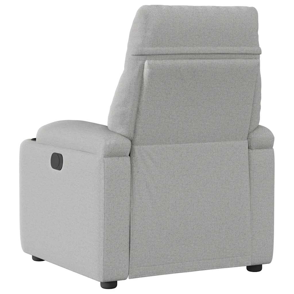 Massagestol Stof Skygrå