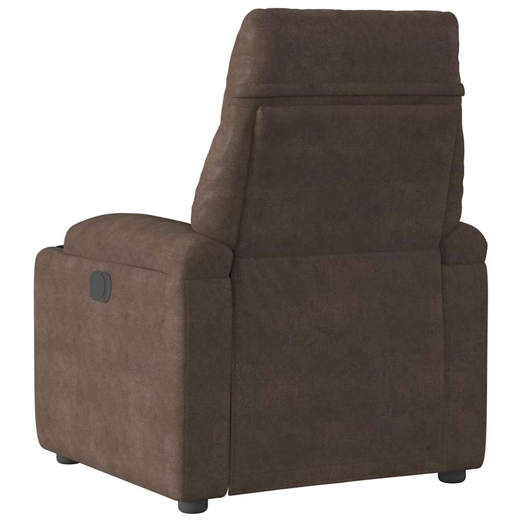 Massagestol Mikrofiberstof Brun