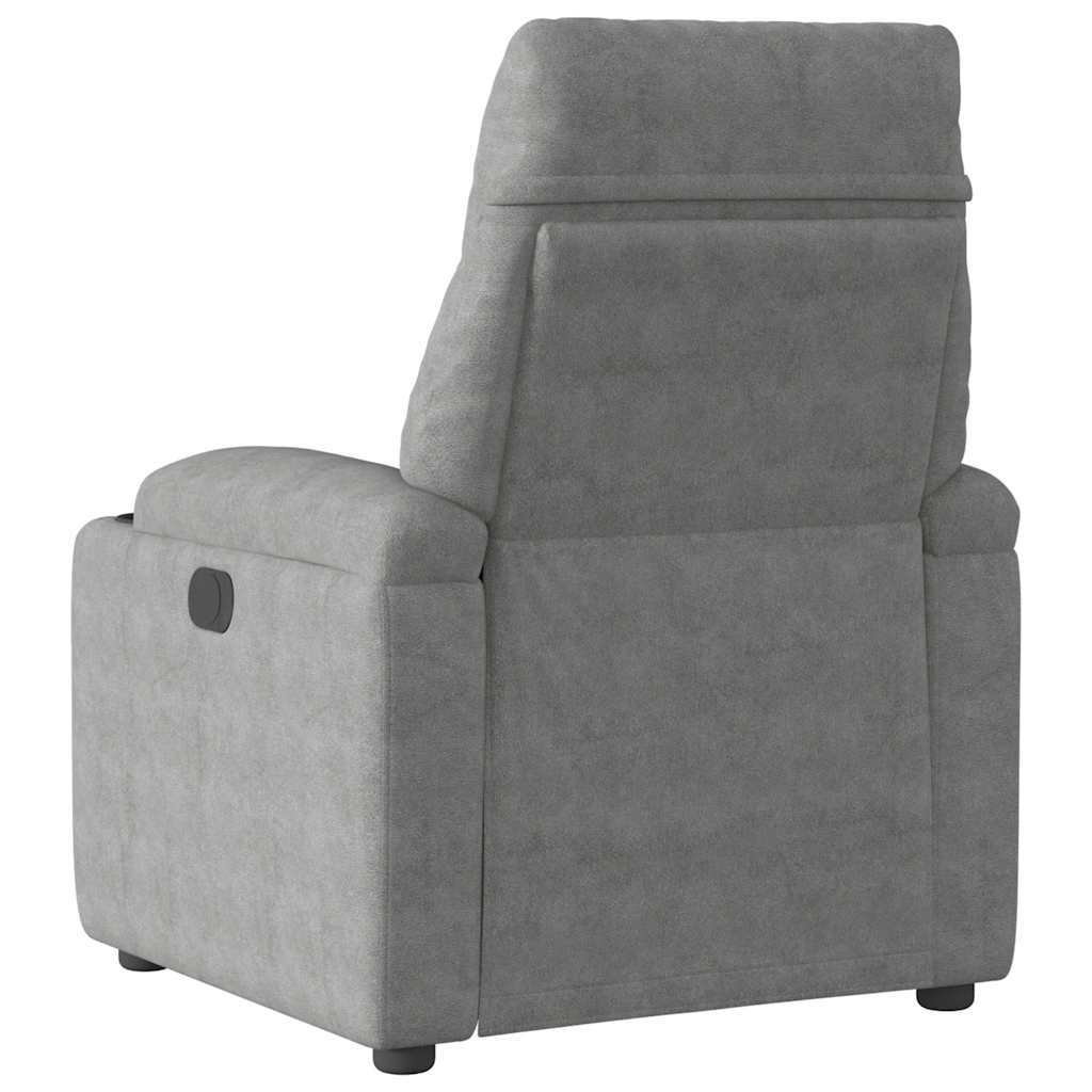 Massagestol Mikrofiberstof Mørkegrå