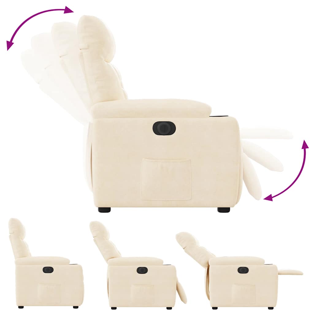 Lænestol Mikrofiberstof Beige