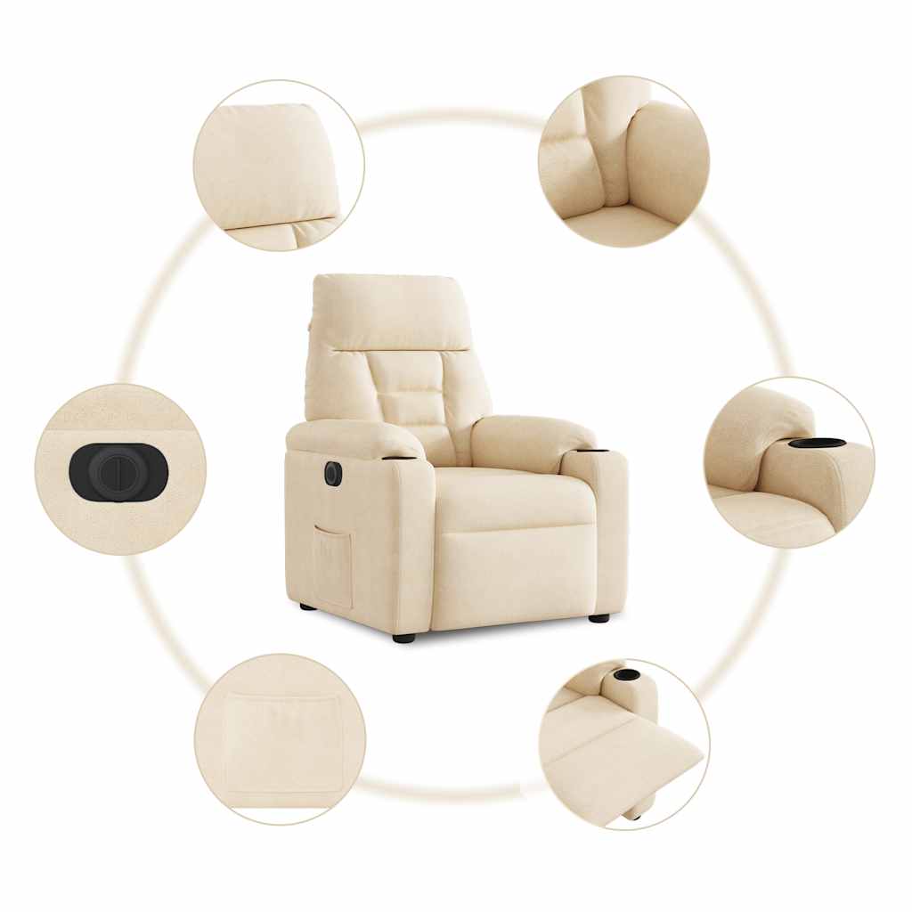 Lænestol Mikrofiberstof Beige