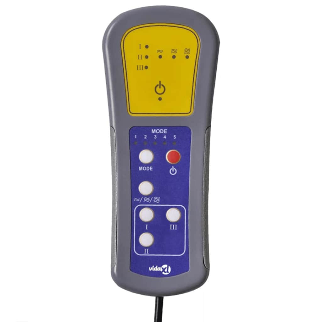 Massagestol Mikrofiberstof Gråbrun