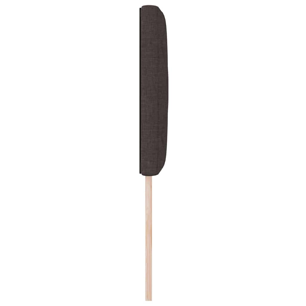 Hovedgærde Med Led -strimmellys Med Hovedgærde Brun 80 Cm Stof - Billede 7