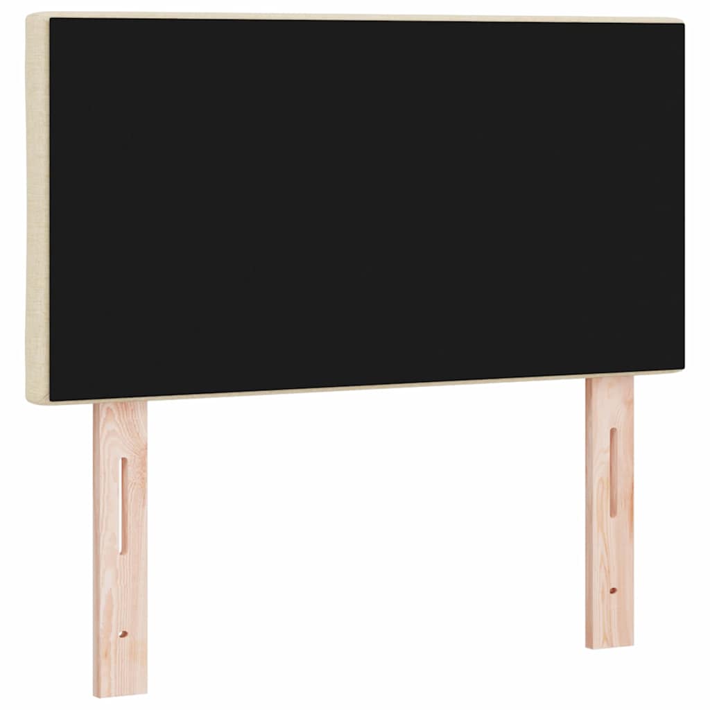 Hovedgærde Med Led -strimmellys Med Hovedgærde Creme 80 Cm Stof - Billede 8