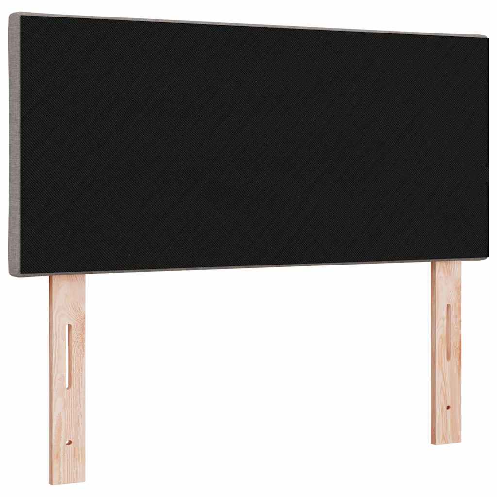 Hovedgærde Med Led -strimmellys Gråbrun 100 Cm Stof - Billede 7
