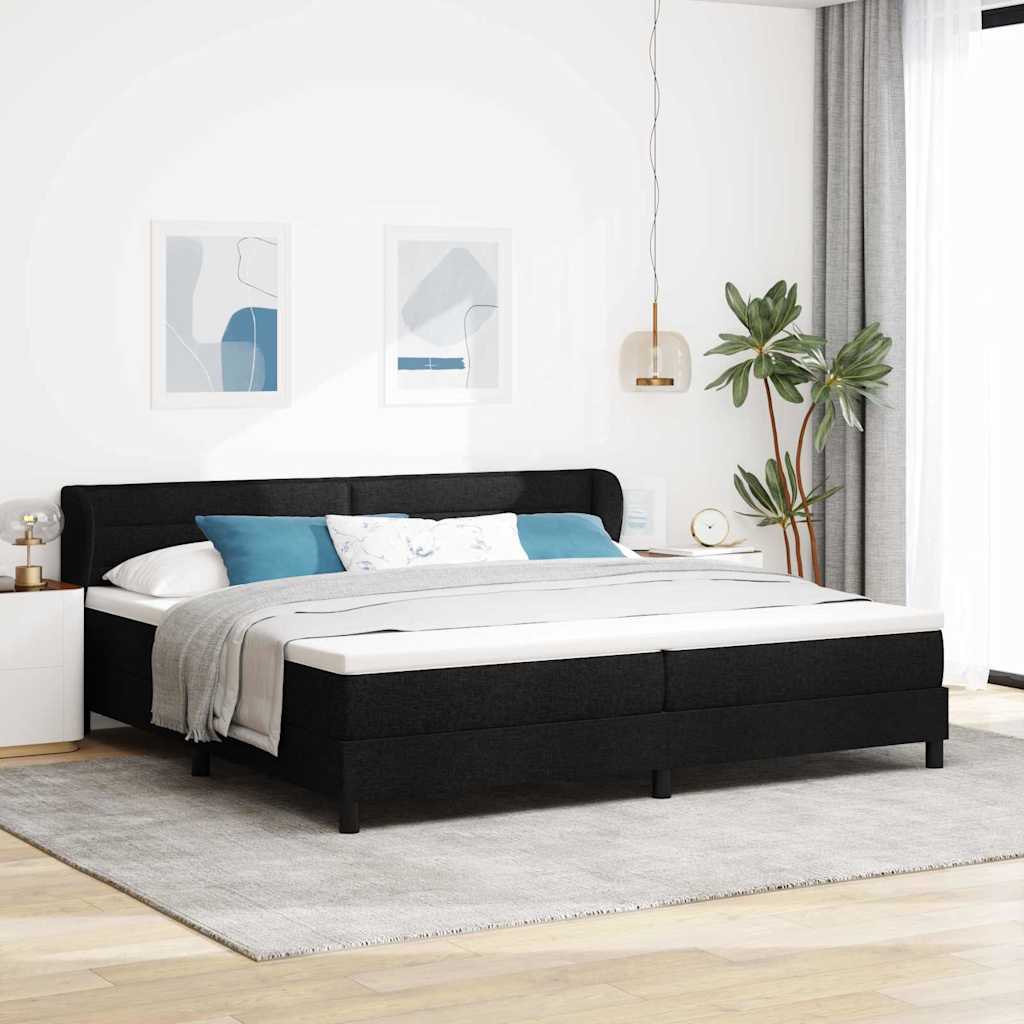 Box Spring Seng Med Hovedgærde Stof - Variant 3339984