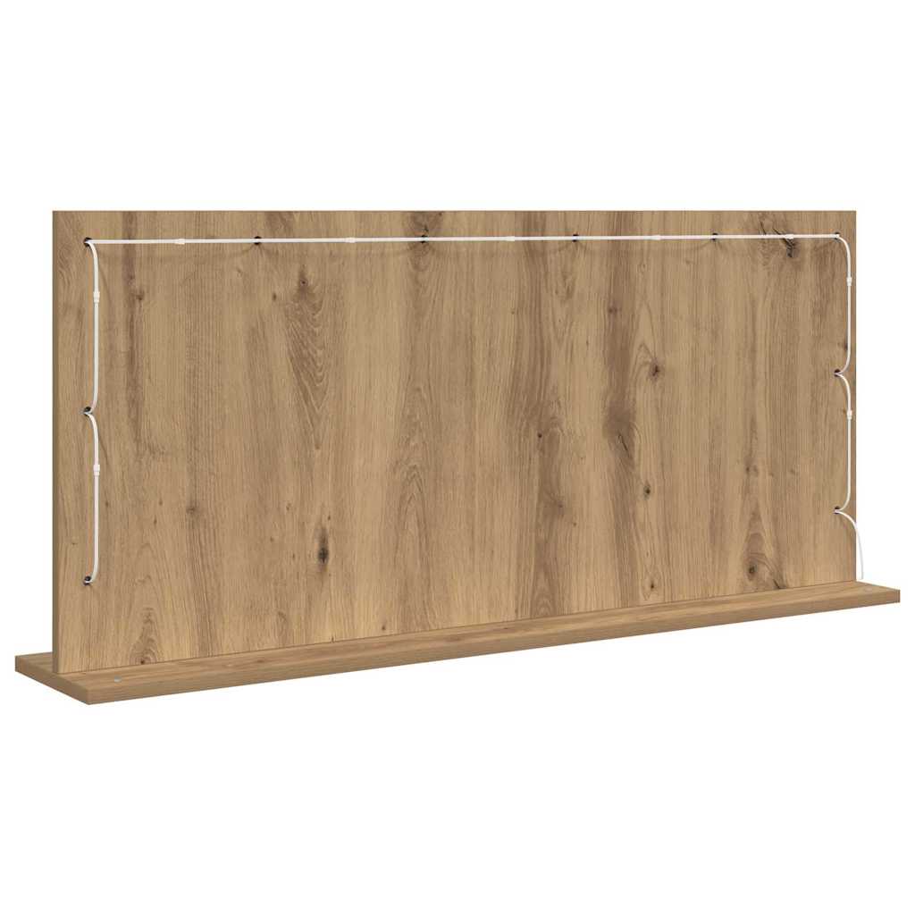 Vaskeskab Spejl Med Spejl Artisan Egetræ 100 X 45 X 18 Cm - Billede 6