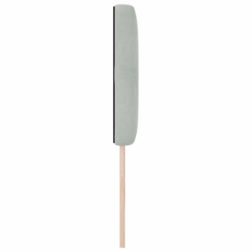 Led Sengegavl Med Led -strimmellys Argyle Lysegrå 80 Cm Fløjl - Billede 7