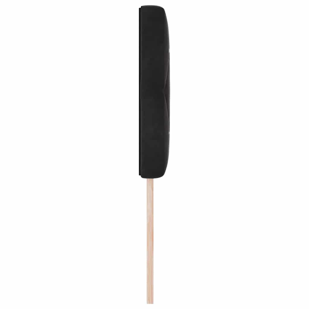 Led Sengegavl Med Led -strimmellys Argyle Sort 80 Cm Fløjl - Billede 7