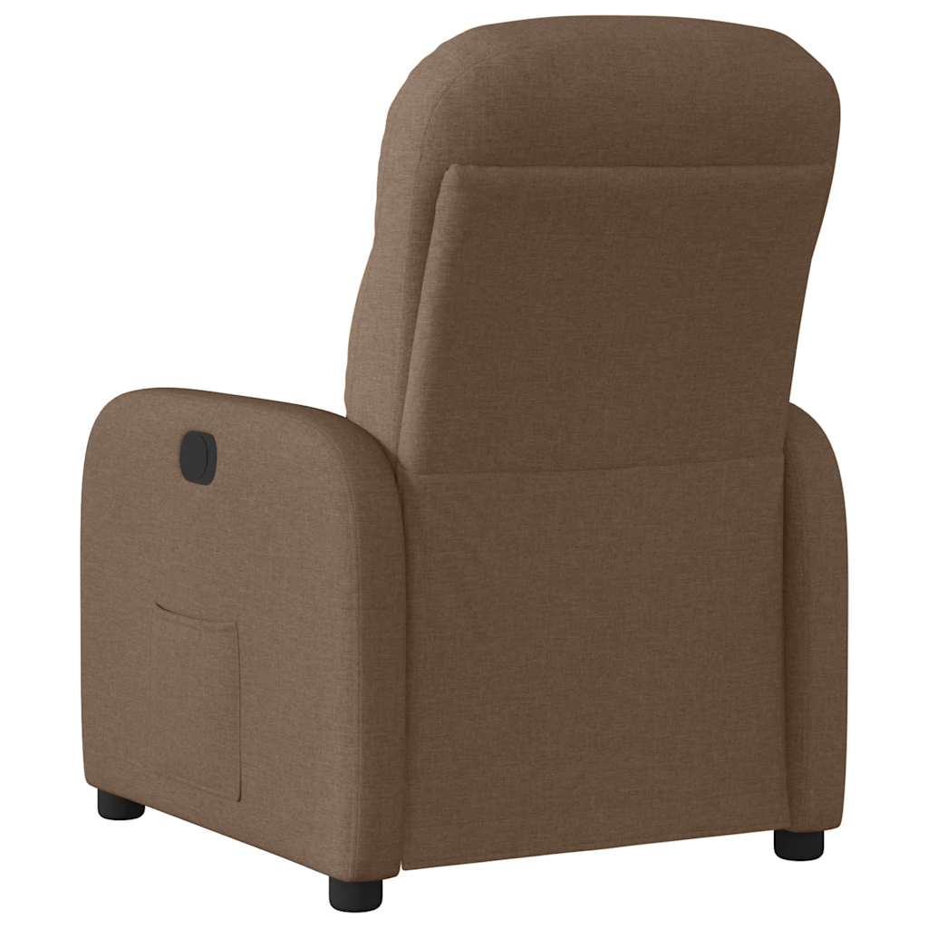 Massagestol Stof Brun