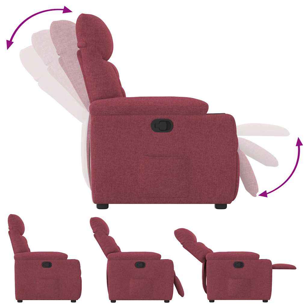 Massagestol Stof Vinrød