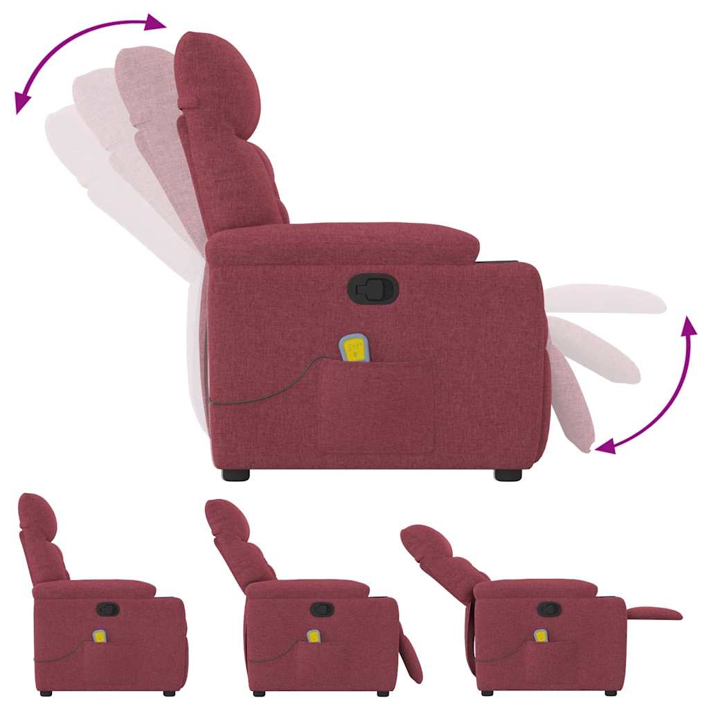Massagestol Stof Vinrød