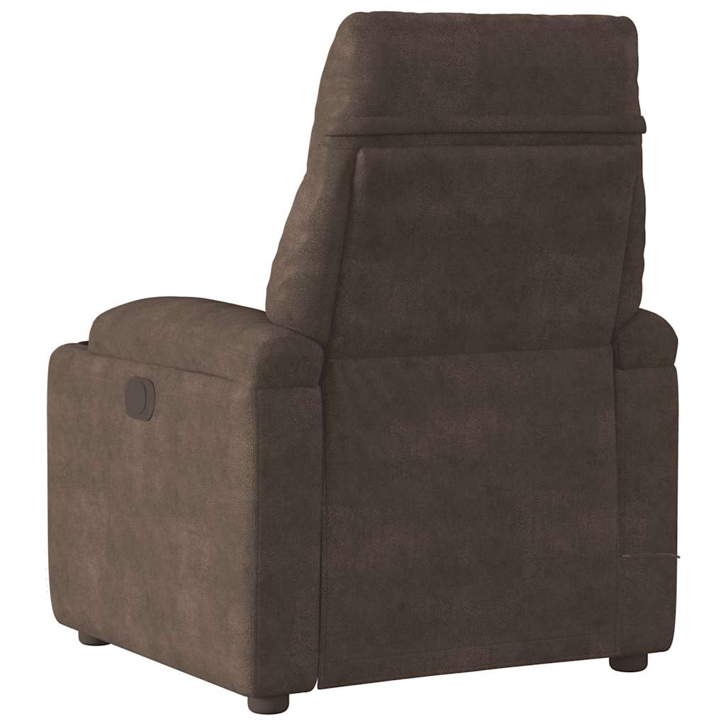 Massagestol Mikrofiberstof Brun