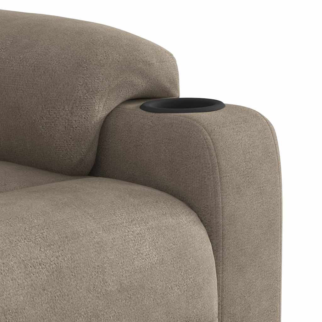 Massagestol Mikrofiberstof Gråbrun