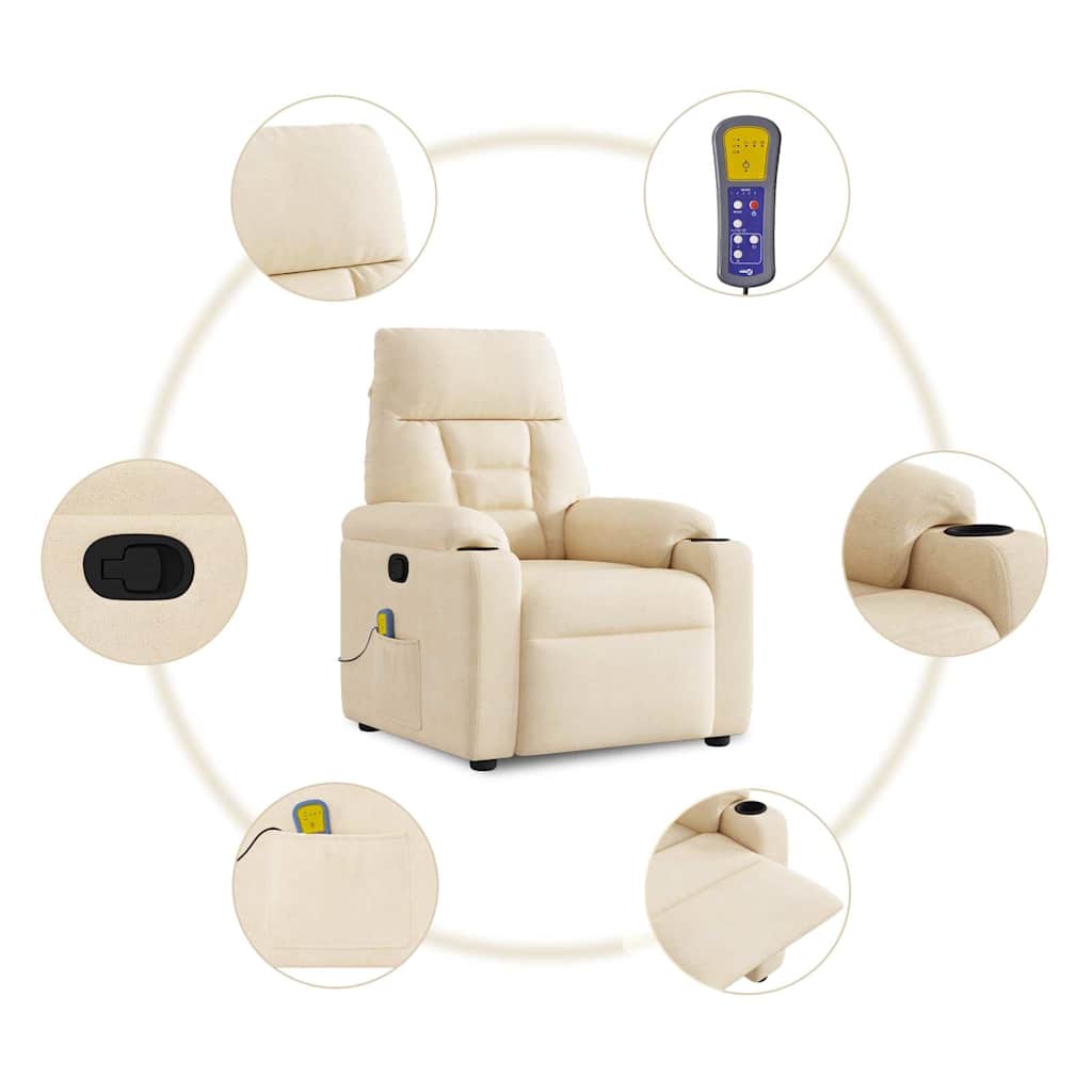 Lænestol Mikrofiberstof Beige