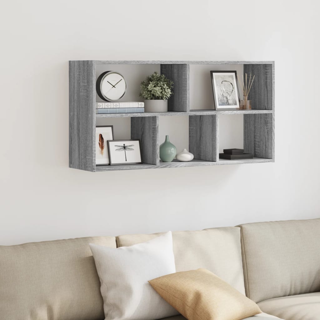 Væghylde 100X25X50 Cm Konstrueret Træ