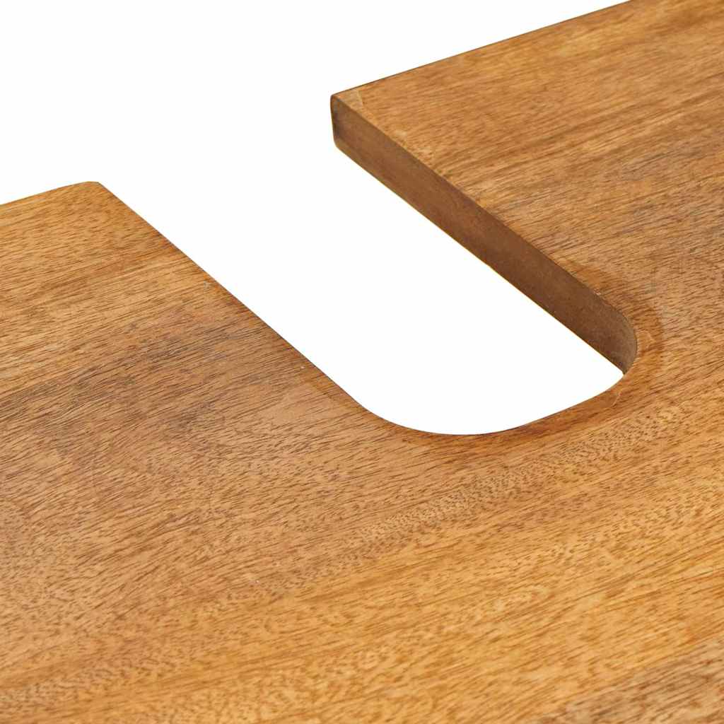 Badeværelsesmøbel Sæt Vægmonteret 2 Pcs Brun 62 X 33 X 58 Cm - Billede 10