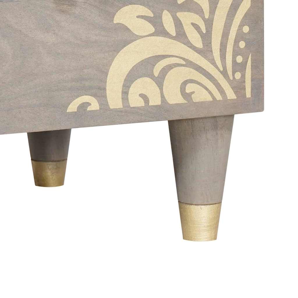 Badeværelsesmøbel Sæt Med Skuffe 4 Pcs Grå 62 X 33 X 58 Cm - Billede 12