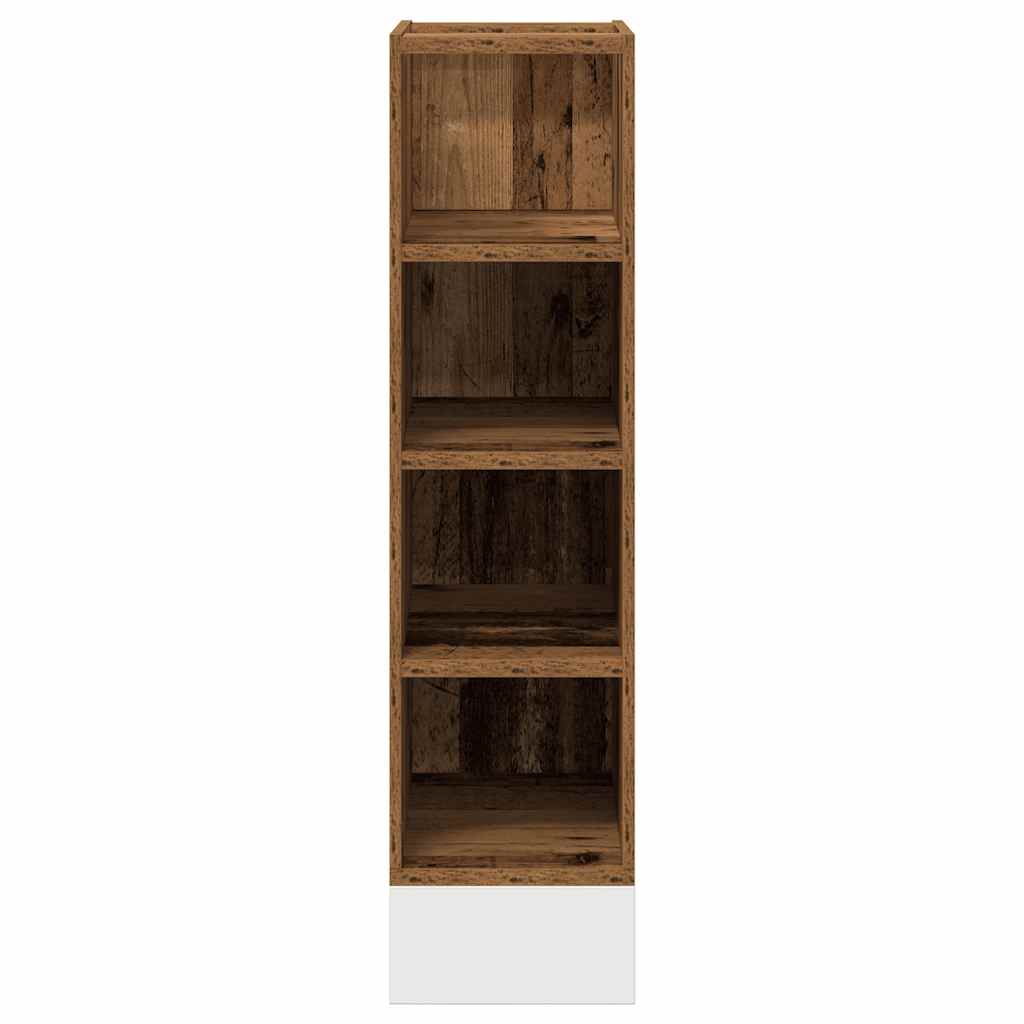 Underskab 20X44,5X81,5 Cm Konstrueret Træ Antikt Træ Gammelt Træ