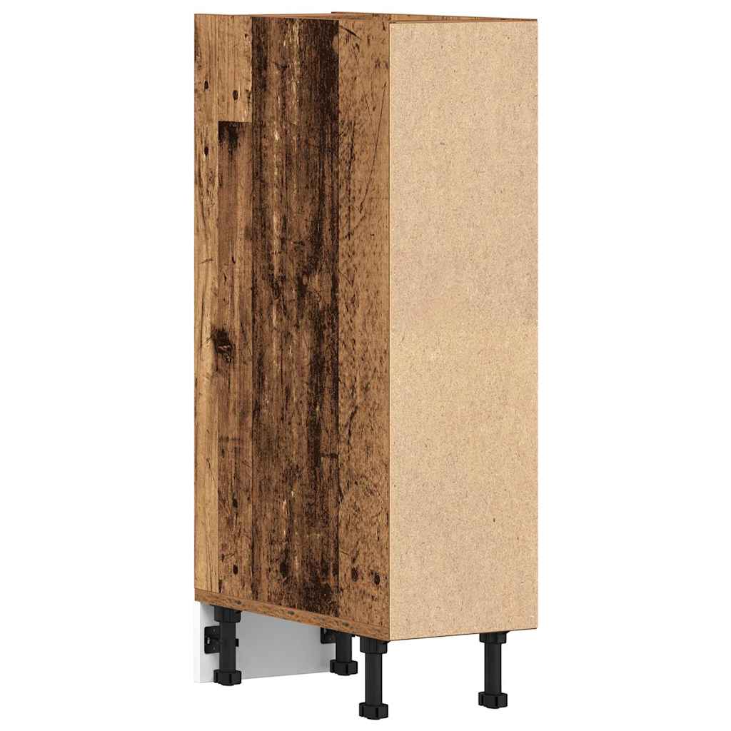 Underskab 20X44,5X81,5 Cm Konstrueret Træ Antikt Træ Gammelt Træ