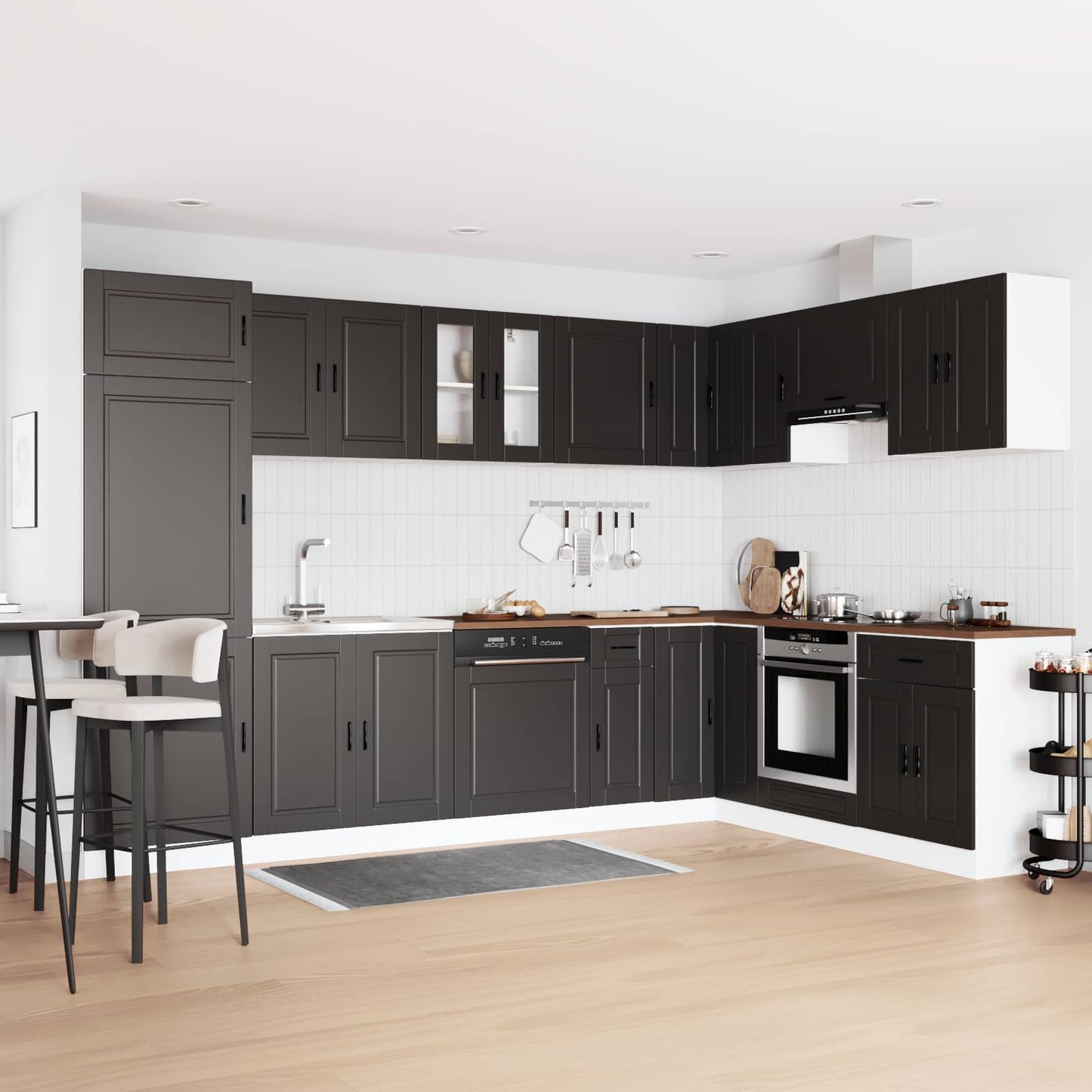 Vaskeskabsbase Porto 2 Stk. 80 X 46 X 81,5 Cm - Variant 3315022