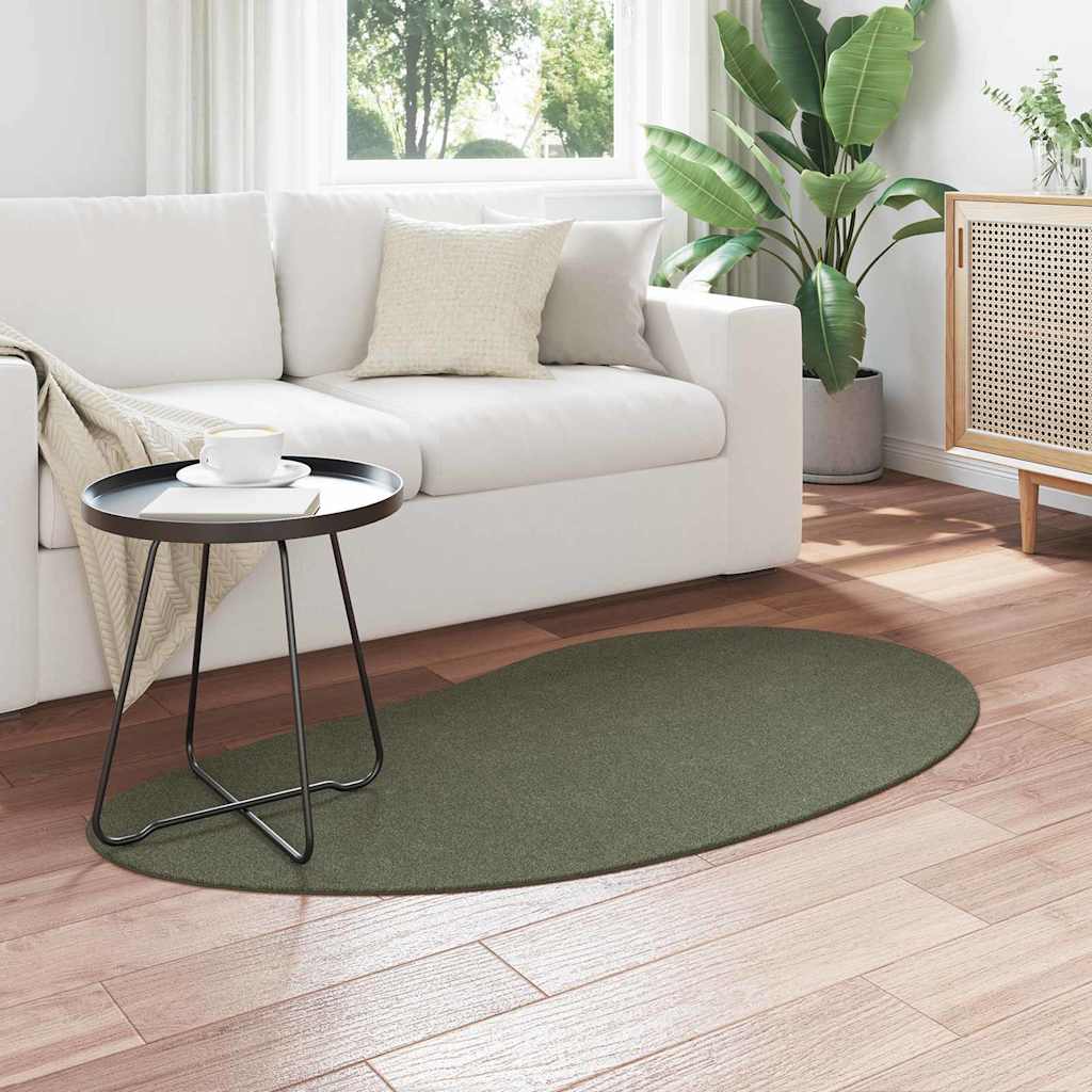 Tæppe Skovgrøn 80 X 150 Cm Polyester - Billede 3