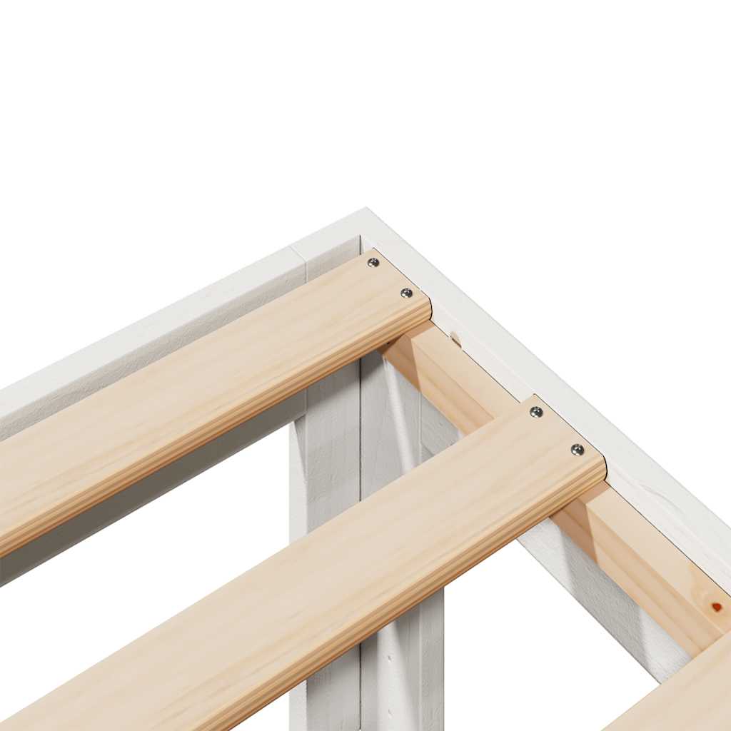 Sengeramme Uden Madras Massivt Fyrretræ