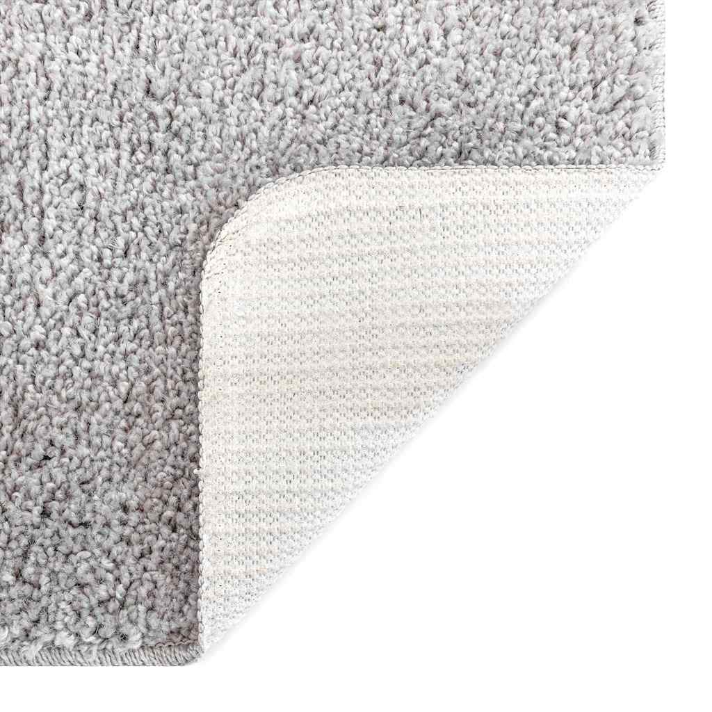 Skridsikker Badeværelsesmåtte Med Toiletudskæring Grå - Billede 5