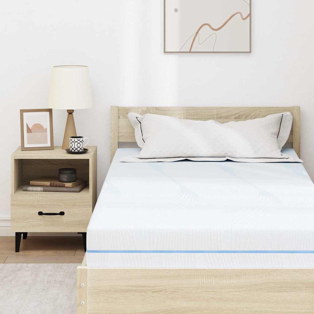 Madras Hvid 90 190 Cm Skum - Billede 7