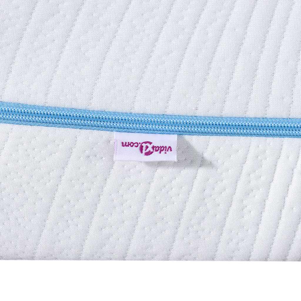 Madras Hvid 120 200 Cm Skum - Billede 8