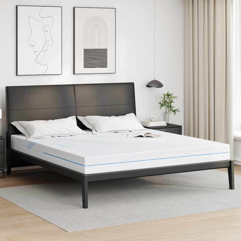 Madras Hvid 180 200 Cm Skum - Hovedbillede