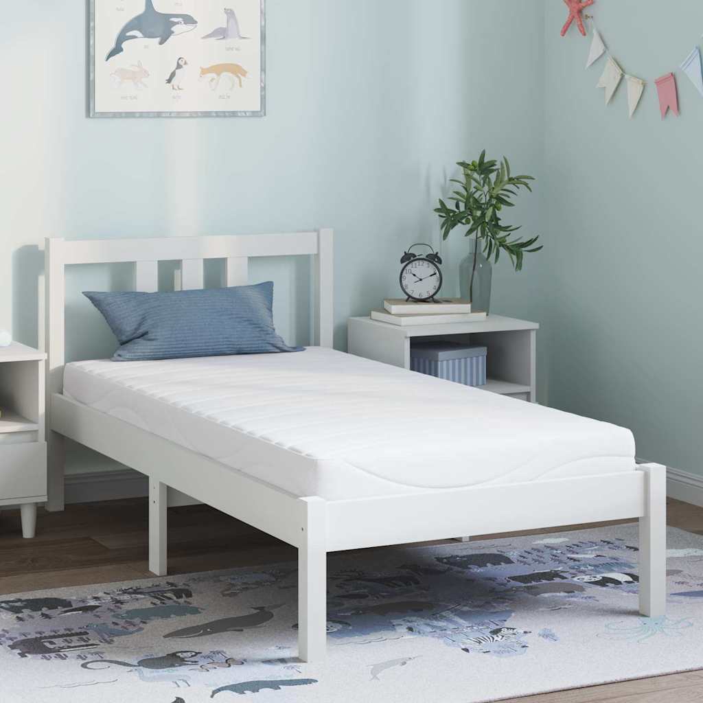 Madras Hvid 80 160 Cm Skum - Hovedbillede