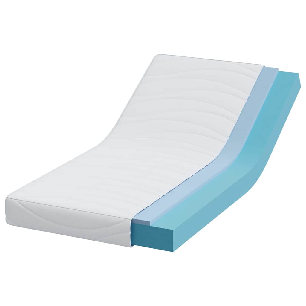 Madras Hvid 80 160 Cm Skum - Billede 3