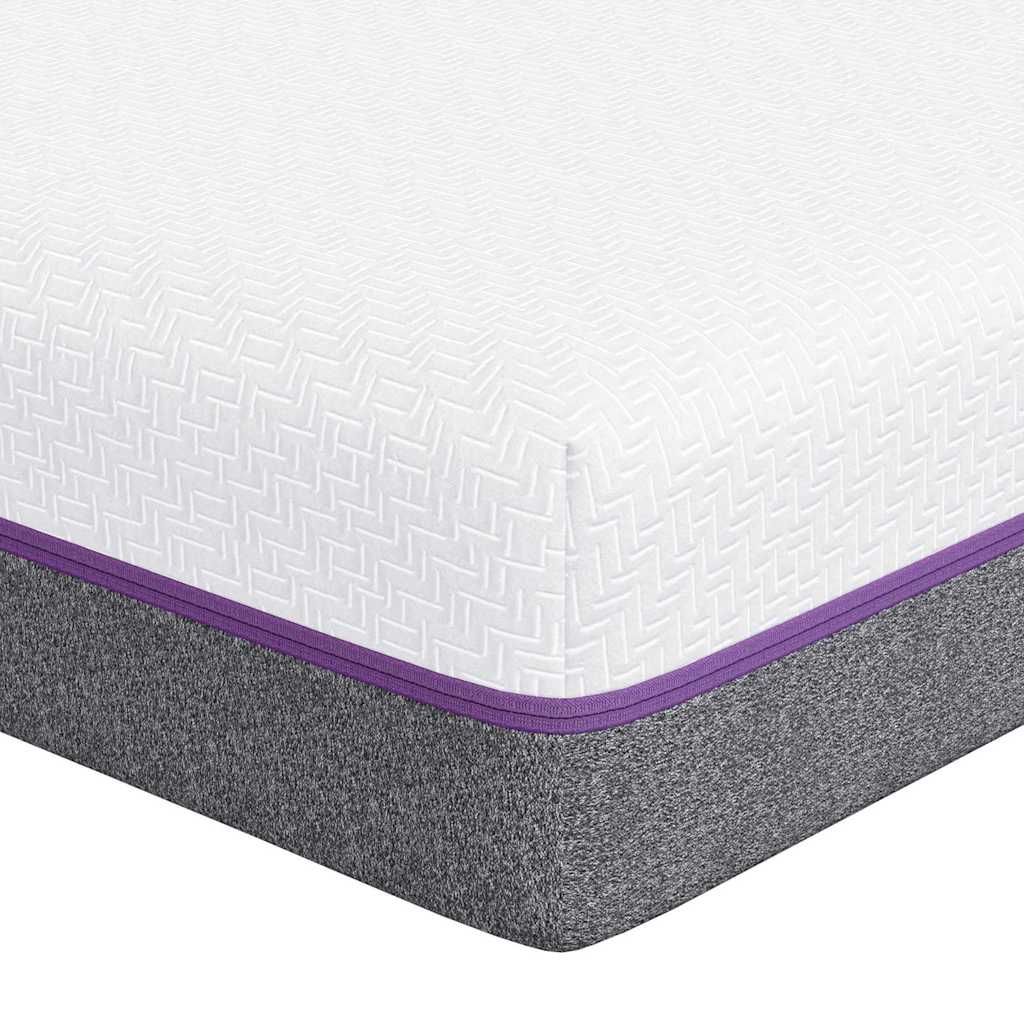 Madras Hvid, Grå 100 200 Cm Skum - Billede 2
