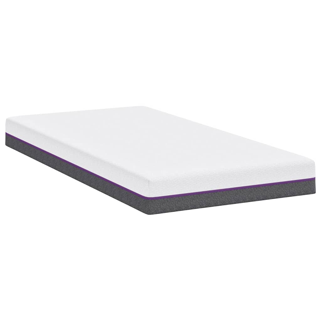 Madras Hvid, Grå 100 200 Cm Skum - Billede 5