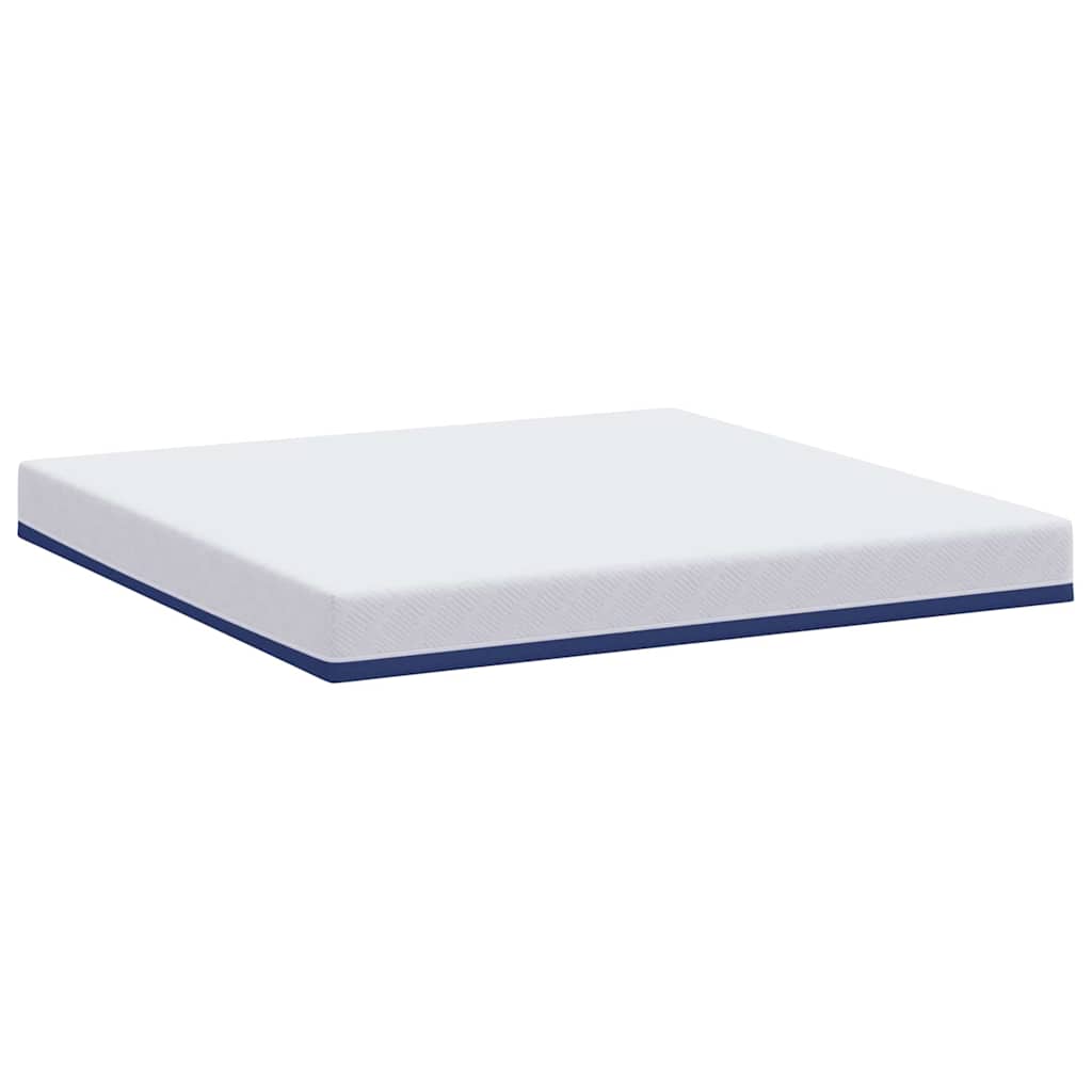 Madras Hvid, Blå 180 200 Cm Skum - Billede 6