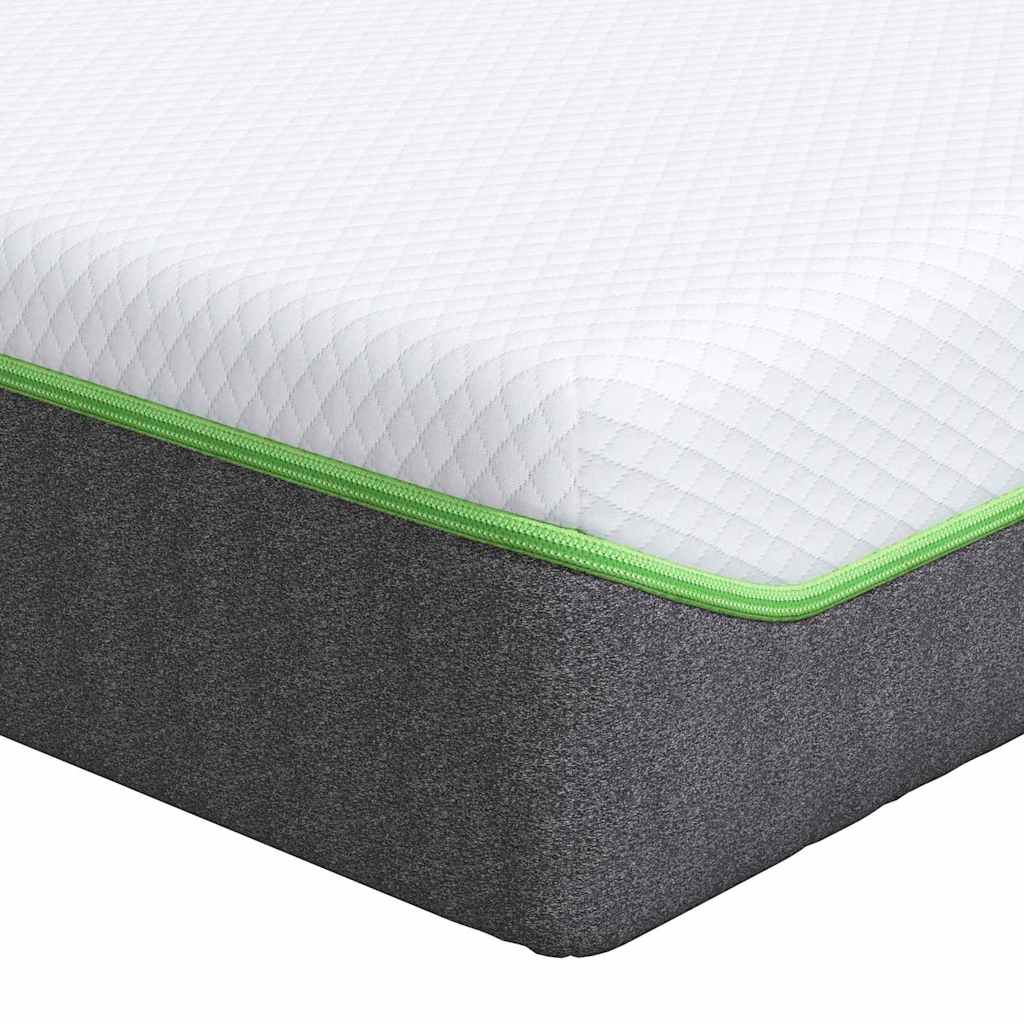 Madras Hvid, Grå 100 200 Cm Skum - Billede 2