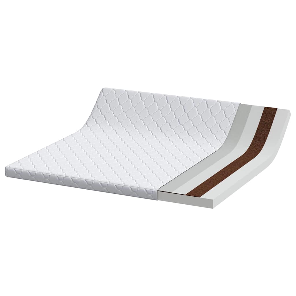 Madras Hvid 200 200 Cm Skum - Billede 4