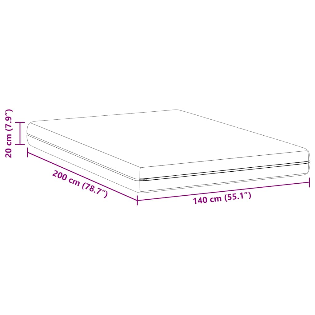 Madras Hvid 140 200 Cm Polyester - Billede 11